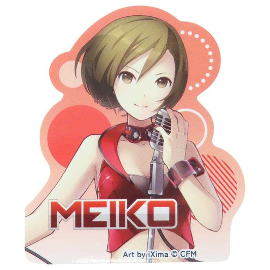 ステッカー ダイカットシール 初音ミク MEIKO ピアプロキャラクターズ ケイカンパニー デコシール スマホステッカー メール便可