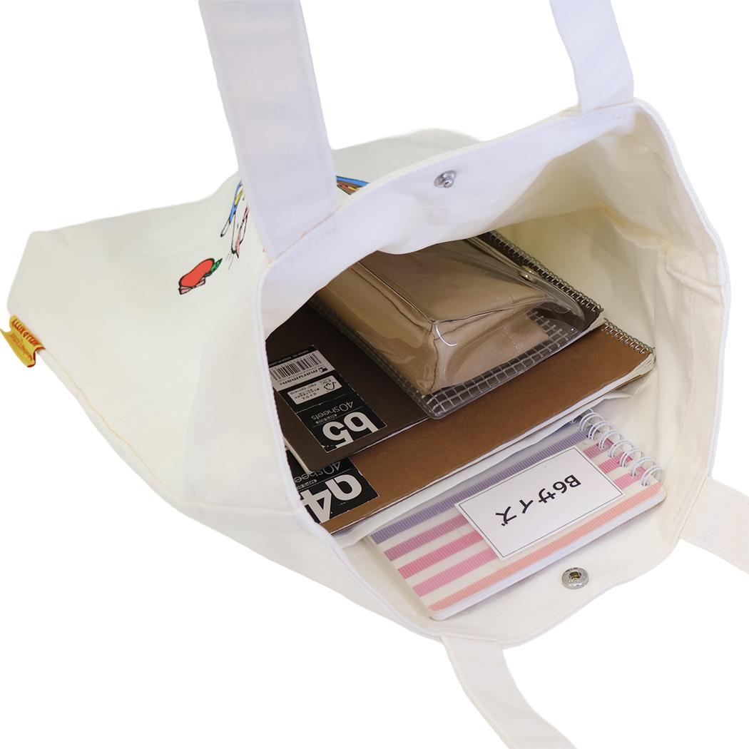 くまのがっこうxハローキティ 手提げかばん トートバッグ りんご サンリオ