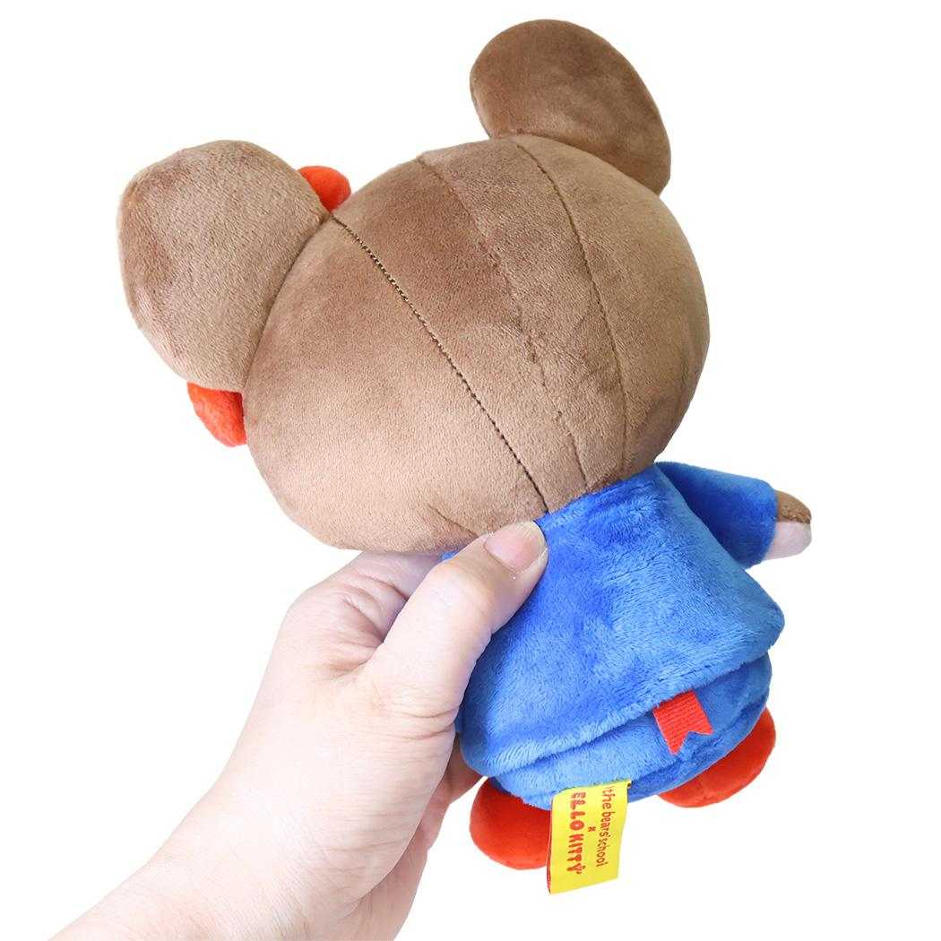 ハローキティxくまのがっこう ぬいぐるみ プラッシュドール ジャッキー サンリオ