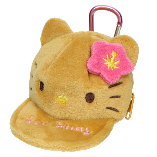 ハローキティ ミニポーチ 帽子型ポーチ 日焼け ピンク サンリオ 小物入れ キャラクター グッズ シネマコレクション