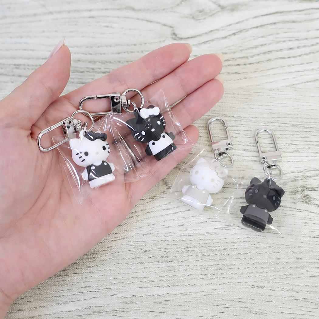 ハローキティ キーリング PVCペアキーホルダー サンリオ マスコット お揃い キャラクター グッズ メール便可 シネマコレクション