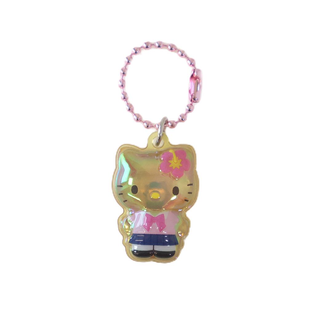 ハローキティ キーホルダー ぷっくりったいプチボールチェーン ギャル/日焼け サンリオ
