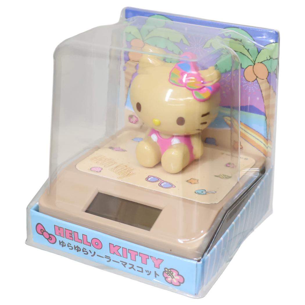 ハローキティ フィギュア ゆらゆらソーラーマスコット 日焼け サンリオ かわいい 置物 プレゼント キャラクター グッズ シネマコレクション