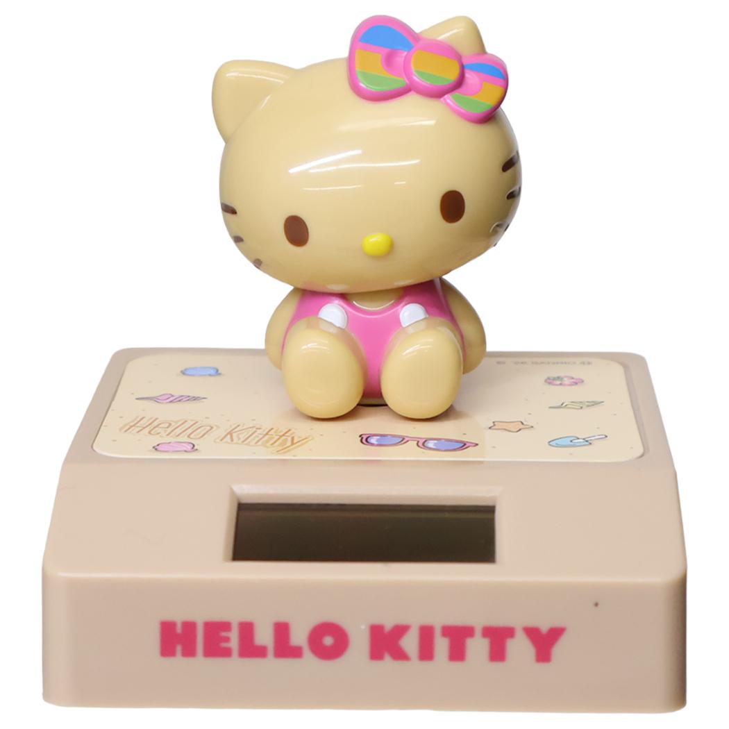 ハローキティ フィギュア ゆらゆらソーラーマスコット 日焼け サンリオ かわいい 置物 プレゼント キャラクター グッズ シネマコレクション