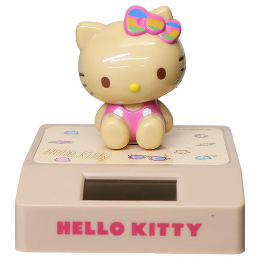 ハローキティ フィギュア ゆらゆらソーラーマスコット 日焼け サンリオ かわいい 置物 プレゼント キャラクター グッズ シネマコレクション