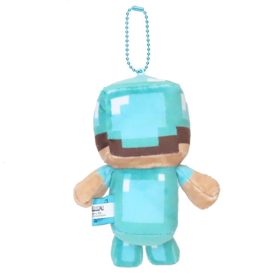 ボールチェーンマスコット マスコット マインクラフト ダイヤモンドスティーブ Minecraft プレゼント かわいい ミニぬいぐるみ ゲーム