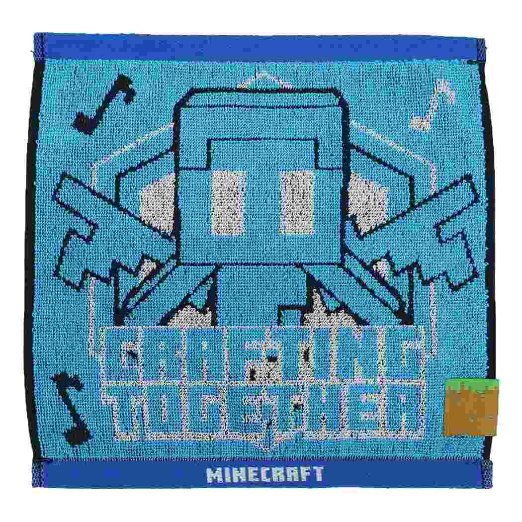 マインクラフト ミニタオル ジャガードミニタオル アレイ Minecraft 汗拭きタオル ゲームキャラクター グッズ メール便可 シネマコレクション