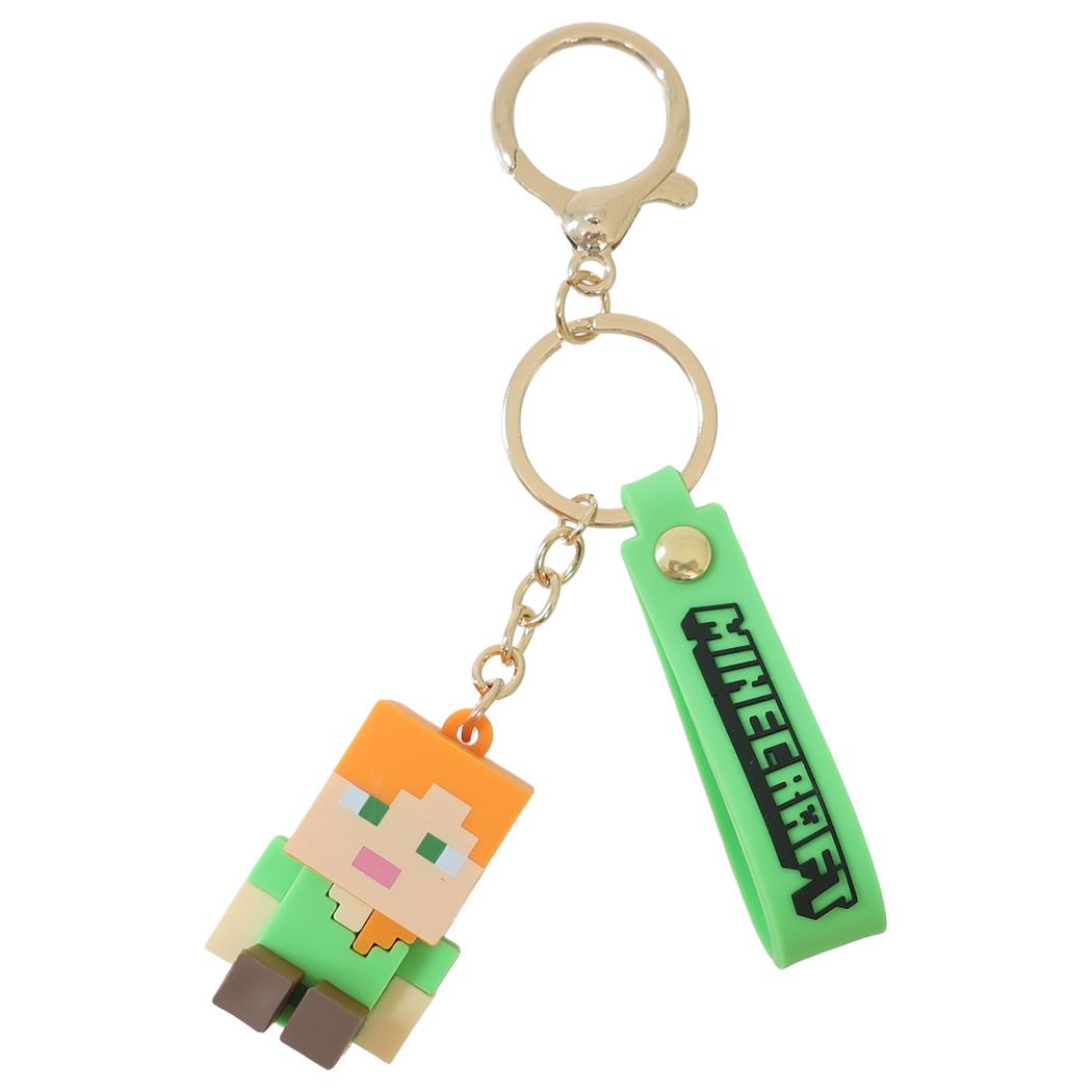 マスコットキーホルダー キーリング マインクラフト アレックス Minecraft ケイカンパニー プレゼント ゲーム