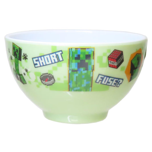 メラミンボウル お茶碗 マインクラフト クリーパー＆エンダーマン Minecraft 割れにくい食器 ゲーム
