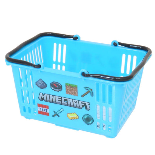 ミニフリーバスケット 卓上収納 マインクラフト モチーフ Minecraft 小物入れ ゲーム