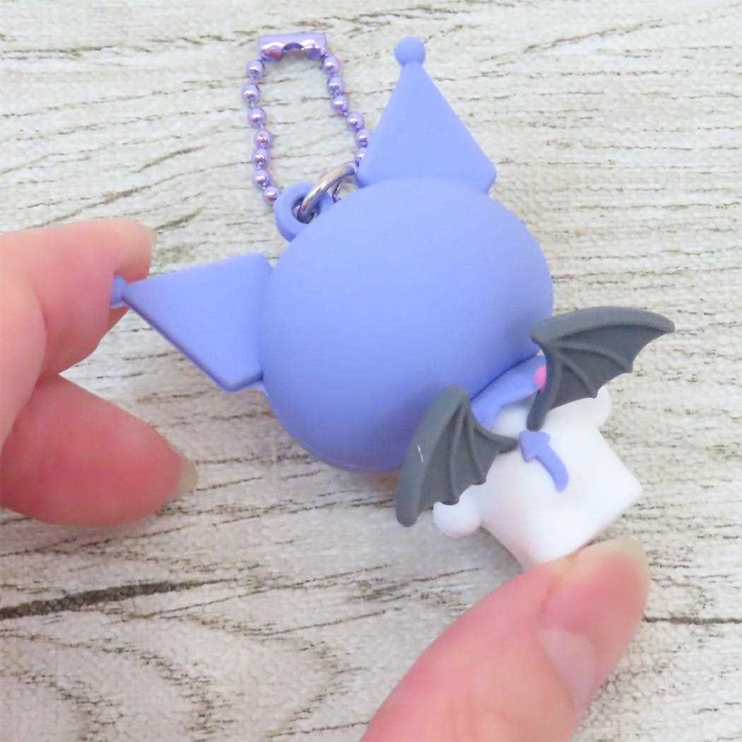 PVCマスコット キーホルダー クロミ エンジェルシリーズ パープル サンリオ ケイカンパニー コレクション雑貨 メール便可
