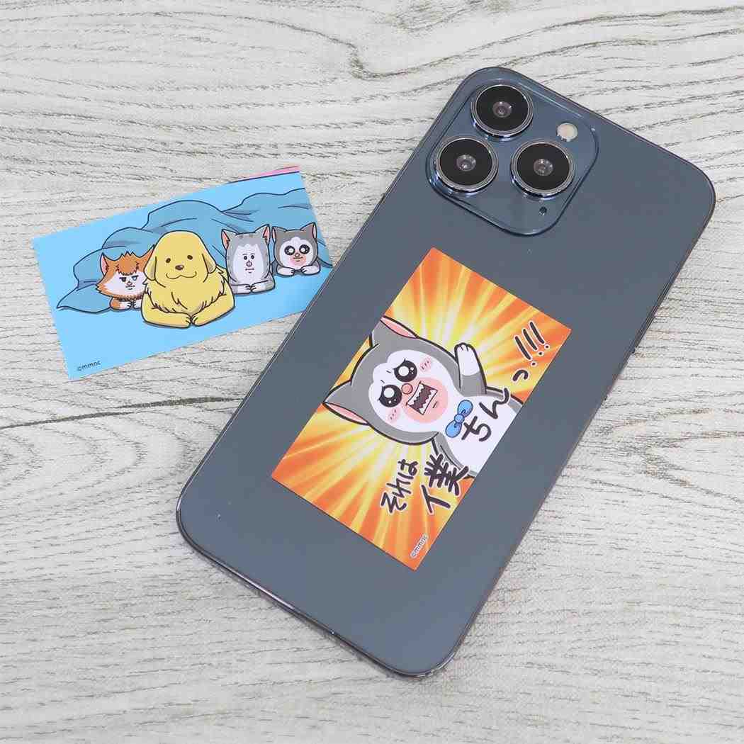 ステッカー 2枚セット ダイカットシール まめきちまめこ E ケイカンパニー デコシール DECOシール メール便可