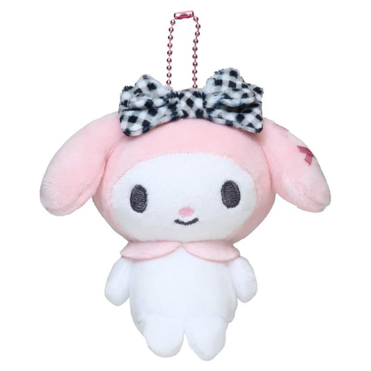 ボールチェーンマスコット マスコット マイメロディ ギンガムチェック サンリオ プレゼント かわいい ミニぬいぐるみ