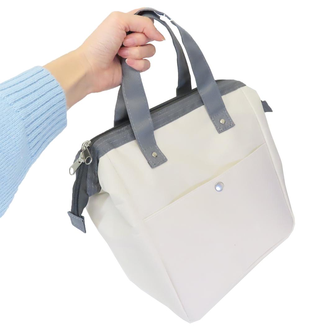 ワイヤー付き保冷保温バッグ ランチバッグ MUZIKTIGER ムジークタイガー ケイカンパニー アウトドア お弁当袋 手提げ