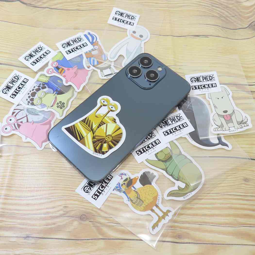 ステッカー キャラクターシール ワンピース クマシー 少年ジャンプ ケイカンパニー スマホ デコシール アニメメール便可