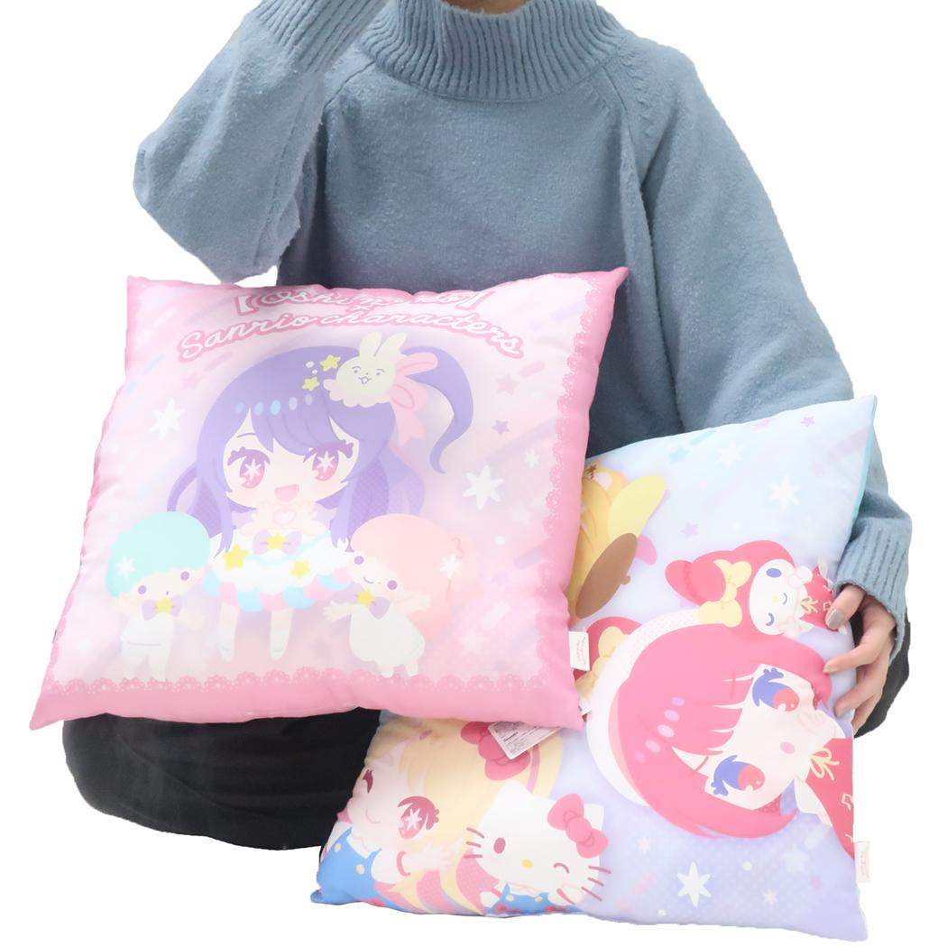 スクエアクッション クッション 推しの子xサンリオキャラクターズ ピンク ケイカンパニー プレゼント アニメ