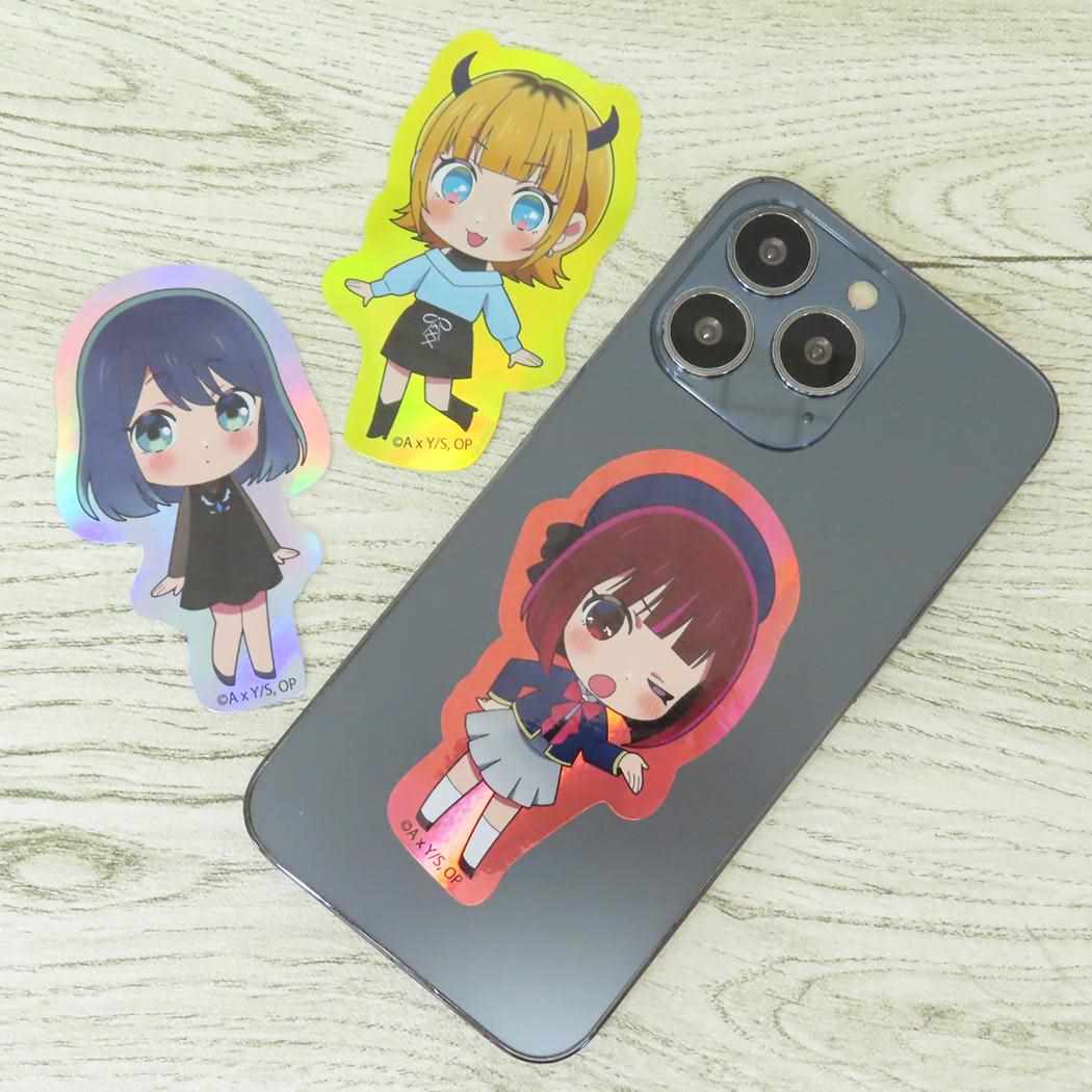 ステッカー キャラクターシール 推しの子 MENちょ ケイカンパニー かわいい デコシール メール便可