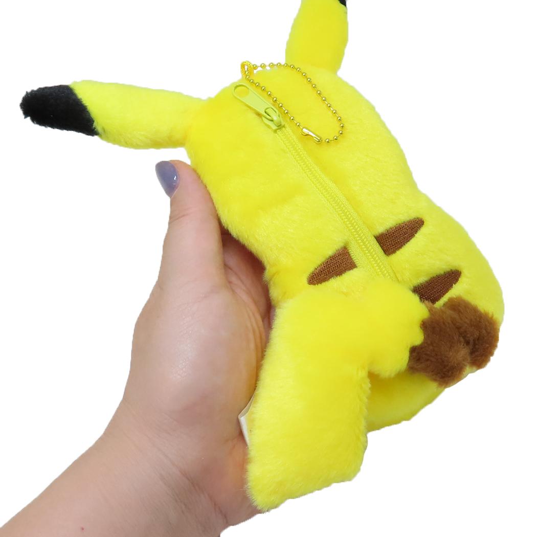 ダイカット小銭入れ コインケース ポケットモンスター ピカチュウ ポケモン マルヨシ ぬいぐるみ小銭入れ 小物入れ メール便可