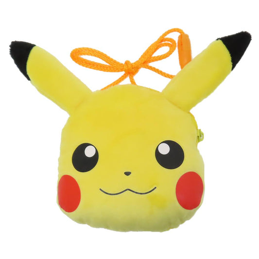 フェイスネックポーチ ポシェット ポケットモンスター ピカチュウ ポケモン マルヨシ フェイスポシェット ミニポーチ