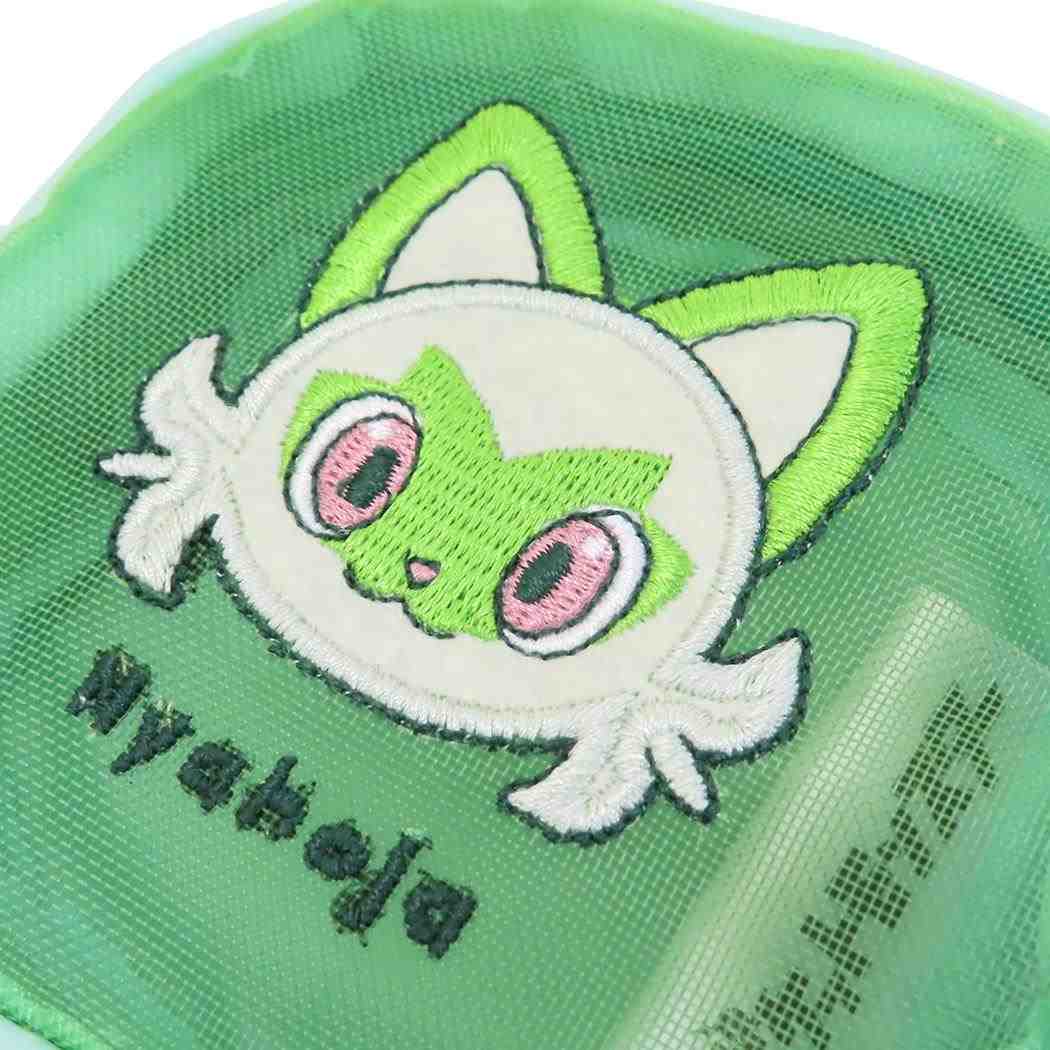 メッシュマルチポーチ ミニポーチ ポケットモンスター ニャオハ ポケモン マルヨシ 小物入れ 化粧ポーチ