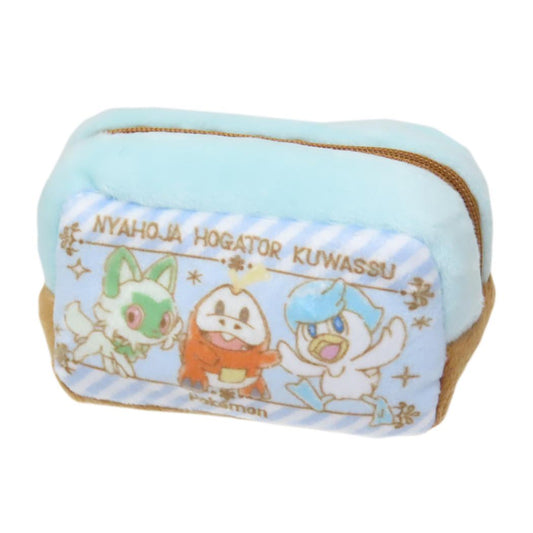 マルチポーチ ミニポーチ ポケットモンスター ニャオハ＆ホゲータ＆クワッス ポケモン マルヨシ かわいい 小物入れ