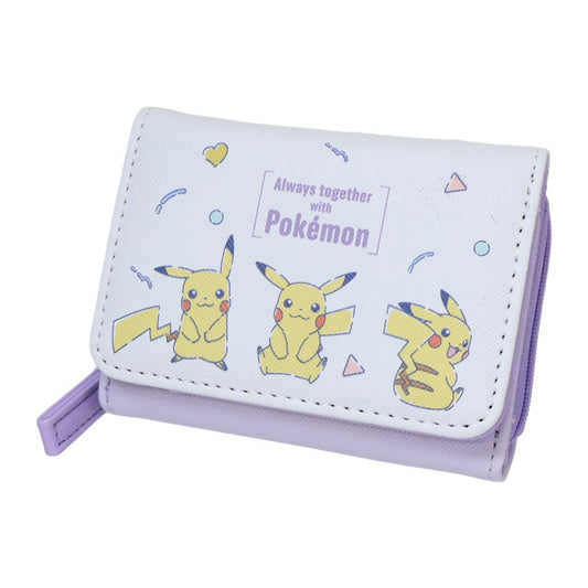 ポケットモンスター ミニウォレット ミニ財布 三つ折りコンパクト財布 ピカチュウ ポケモン ミニ財布 プレゼント ギフト雑貨 キャラクター グッズ シネマコレクション
