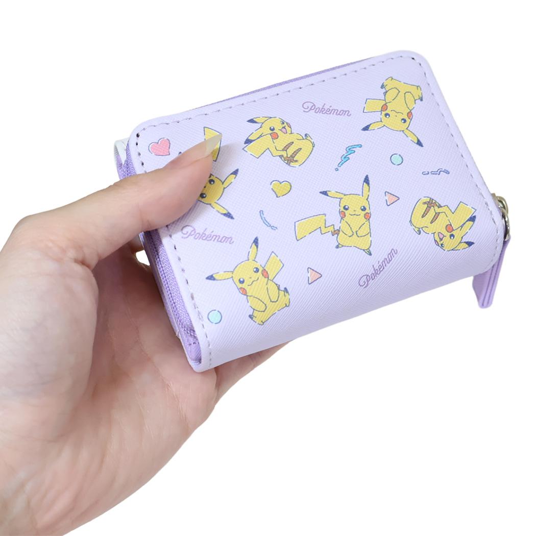 ポケットモンスター ミニウォレット ミニ財布 三つ折りコンパクト財布 ピカチュウ ポケモン ミニ財布 プレゼント ギフト雑貨 キャラクター グッズ シネマコレクション