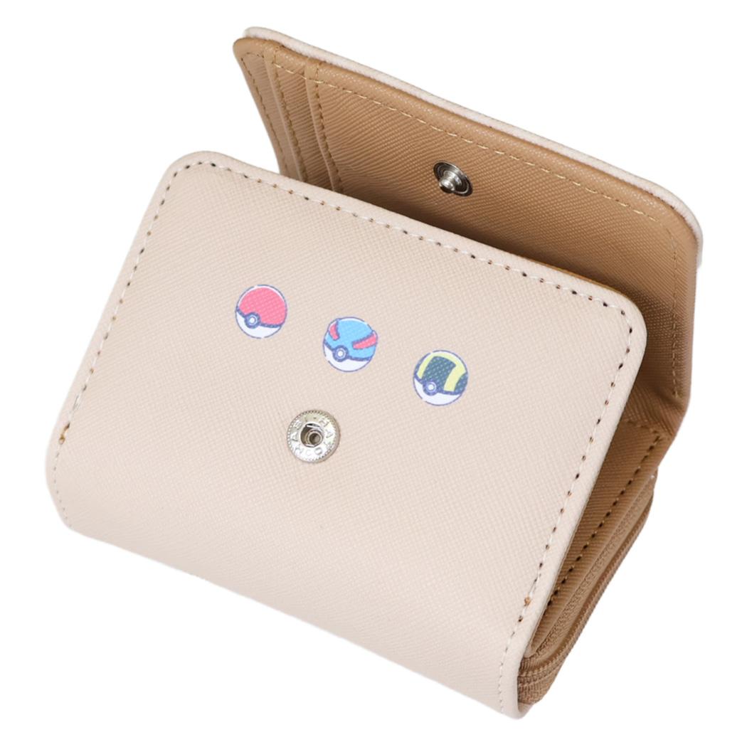 ポケットモンスター ミニウォレット ミニ財布 三つ折りコンパクト財布 集合 ポケモン ミニ財布 プレゼント ギフト雑貨 キャラクター グッズ シネマコレクション