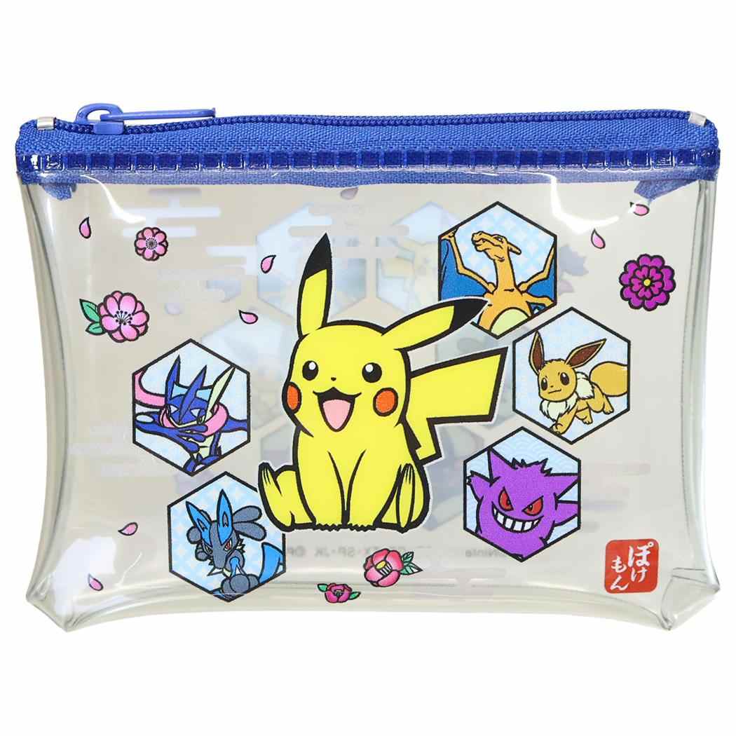 ポケットモンスター ミニポーチ クリアポーチ 集合 ポケモン