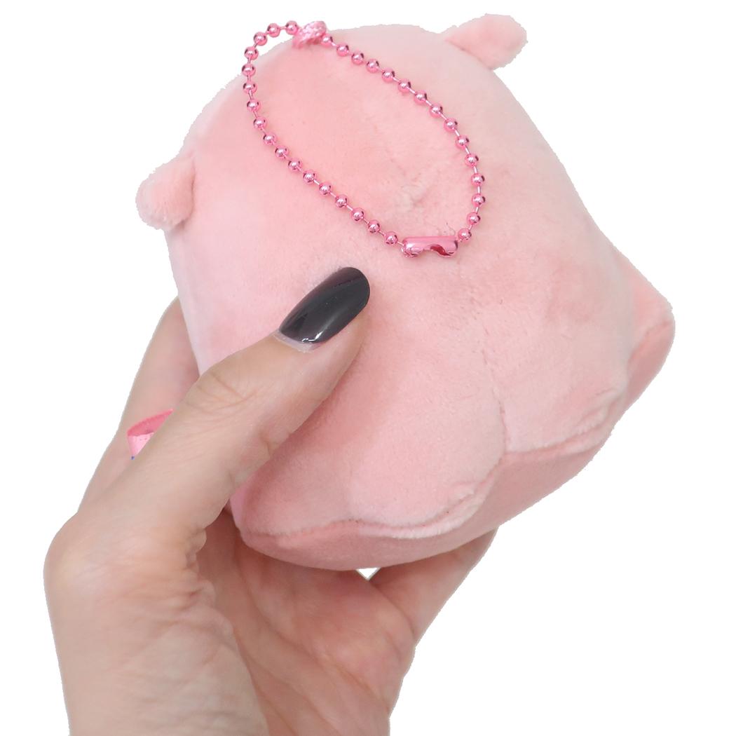 ボールチェーンマスコット3 マスコット ぽてたん めんだこ ケイカンパニー プレゼント ミニぬいぐるみ Potetan かわいい
