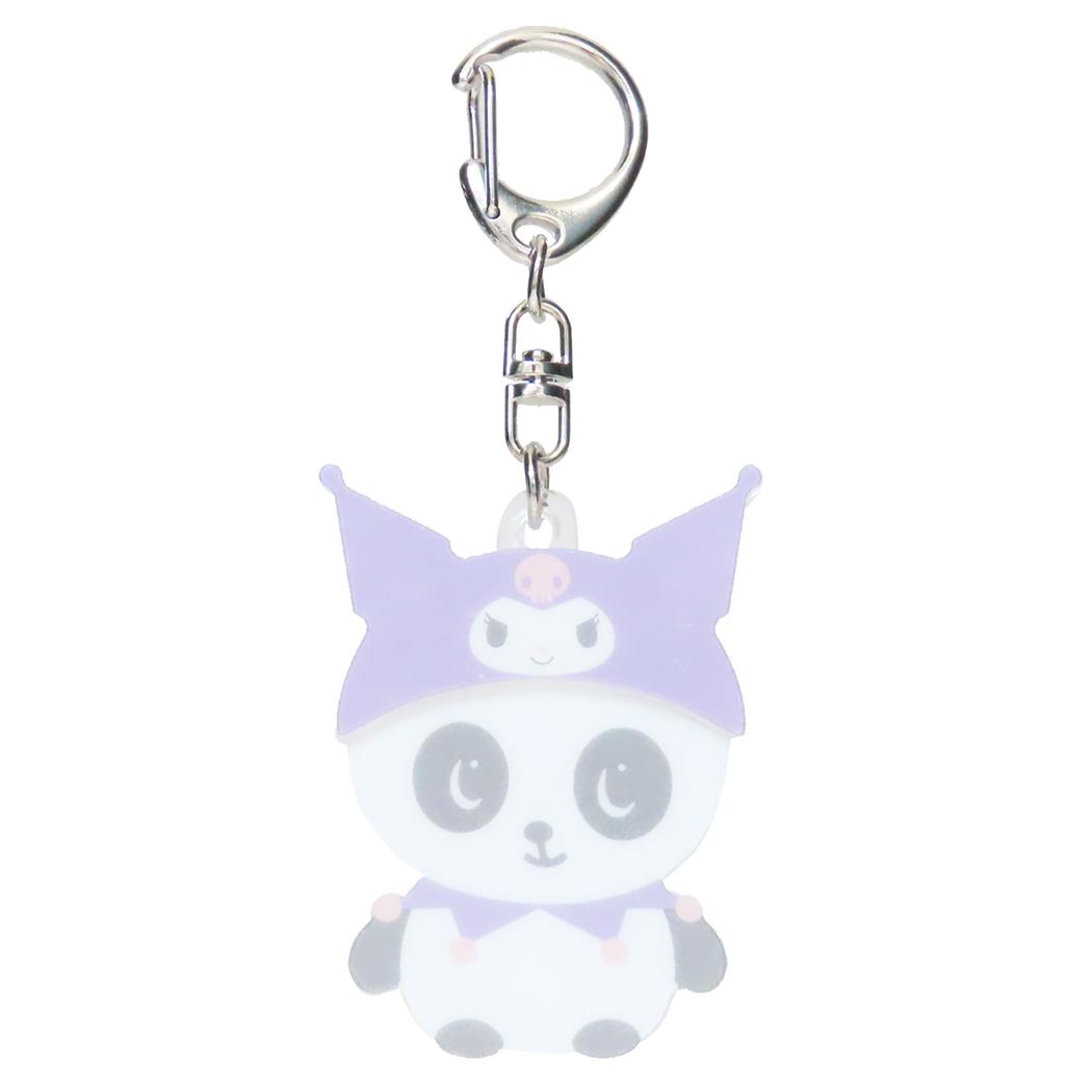 アクリルキーホルダー キーリング パンシェルxサンリオキャラクターズ クロミ サンリオ かわいい メール便可