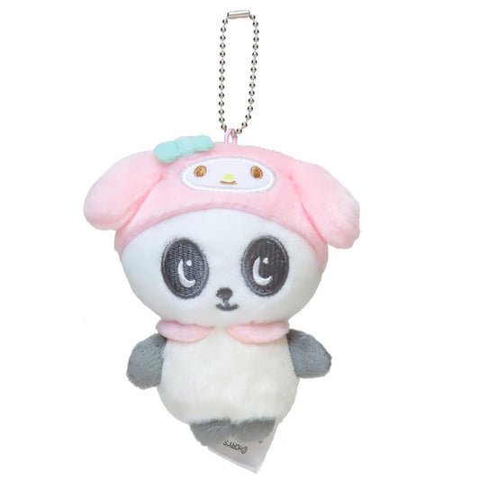 ミニぬいぐるみボールチェーンマスコット マスコット パンシェルxサンリオキャラクターズ マイメロディ サンリオ かわいい