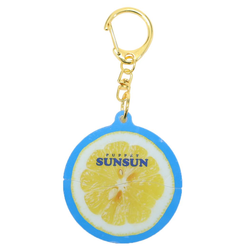 パカッとアクリルキーホルダー キーリング パペットスンスン レモン PUPPET SUNSUN アクキー メール便可