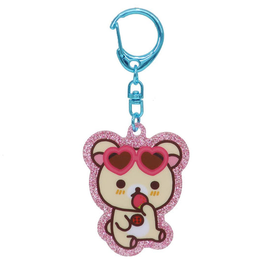 リラックマ キーリング アクリルキーホルダー コリラックマ サンエックス コレクション雑貨 キャラクター グッズ メール便可 シネマコレクション