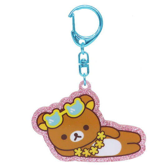 リラックマ キーリング アクリルキーホルダー サンエックス コレクション雑貨 キャラクター グッズ メール便可 シネマコレクション