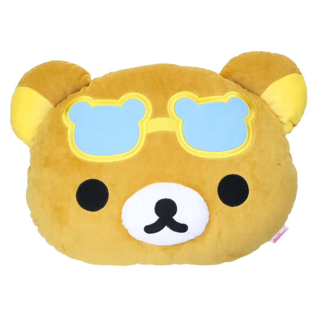リラックマ クッション フェイスクッション サンエックス インテリア キャラクター グッズ シネマコレクション