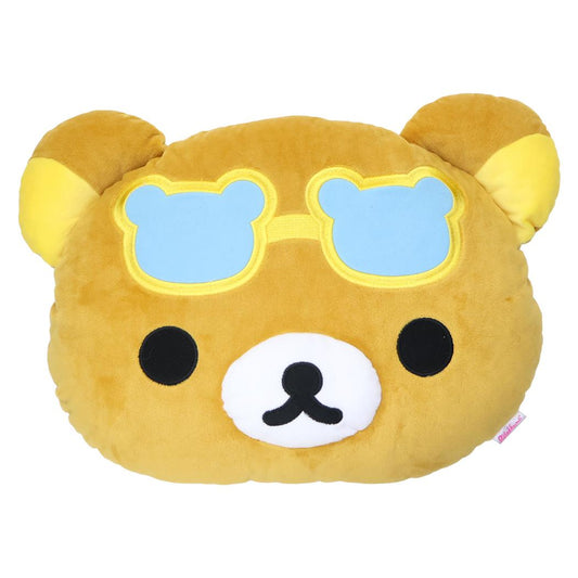 リラックマ クッション フェイスクッション サンエックス インテリア キャラクター グッズ シネマコレクション