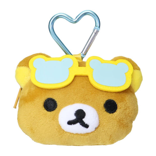 リラックマ コインケース 小銭入れ サンエックス ぬいぐるみミニポーチ 小物入れ キャラクター グッズ シネマコレクション