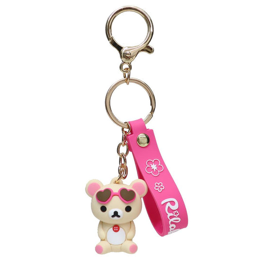 リラックマ キーホルダー マスコットキーホルダー コリラックマ サンエックス プレゼント かわいい キャラクター グッズ メール便可 シネマコレクション