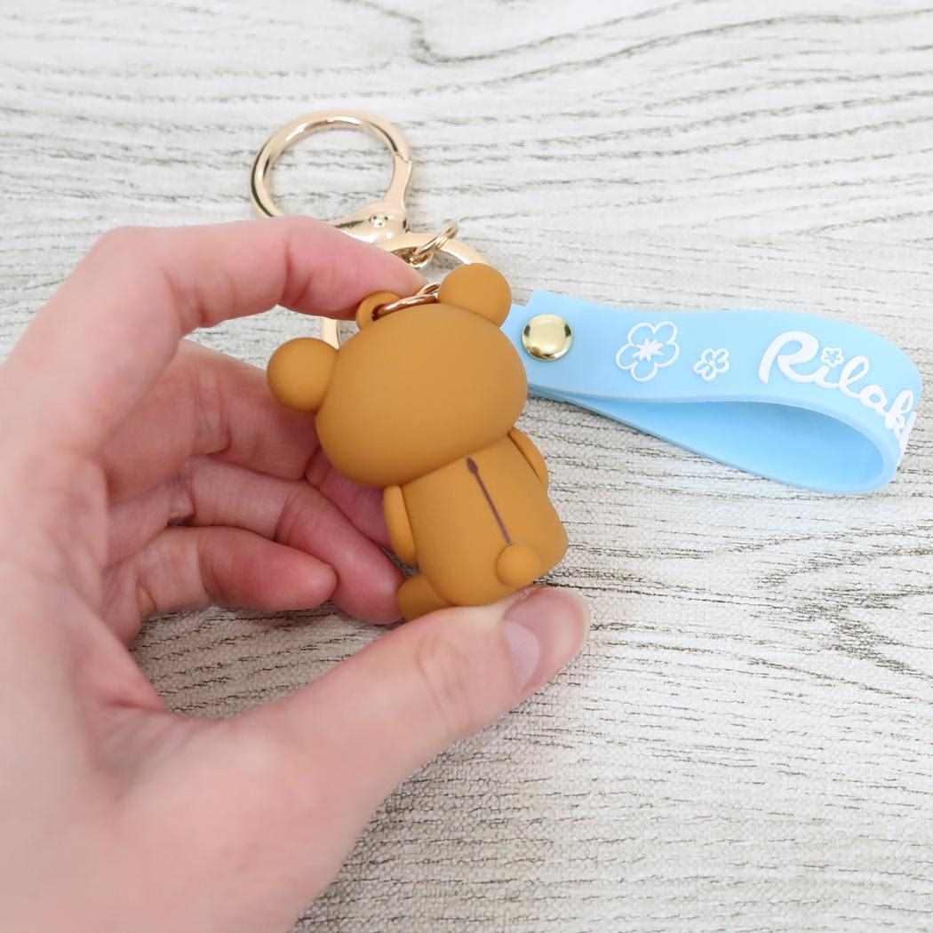 リラックマ キーホルダー マスコットキーホルダー サンエックス プレゼント かわいい キャラクター グッズ メール便可 シネマコレクション