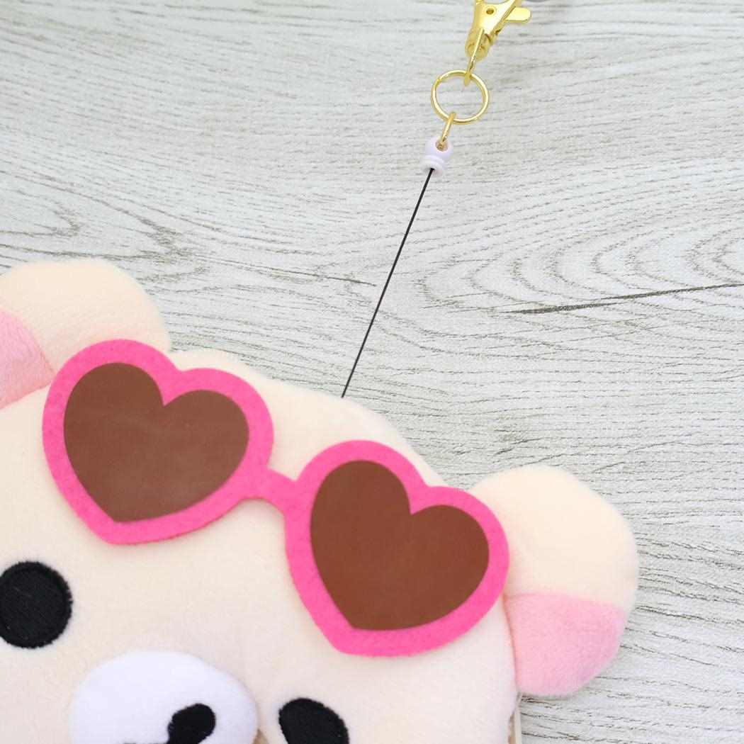 リラックマ 定期入れ＆小銭入れ リール付きフェイスパスケース コリラックマ サンエックス ICカードケース 小物入れ キャラクター グッズ シネマコレクション