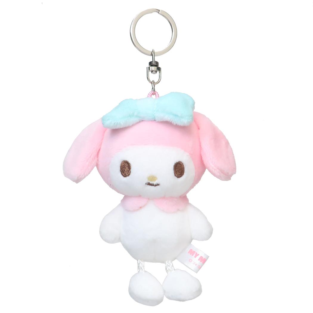 お座りぬいぐるみ 足ぶらシリーズ キーチェーンマスコット マイメロディ サンリオ ケイカンパニー プレゼント
