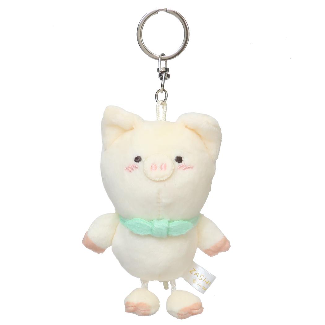 お座りぬいぐるみ 足ぶらシリーズ キーチェーンマスコット ザシキブタ サンリオ ケイカンパニー プレゼント