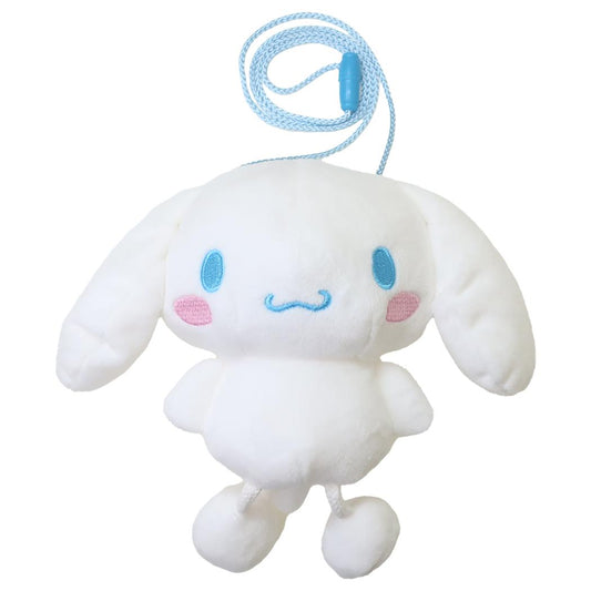 ぬいぐるみネックポーチ ポシェット シナモロール 足ぶらシリーズ サンリオ ケイカンパニー プレゼント