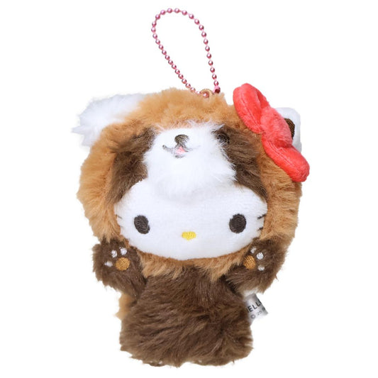 ボールチェーンマスコット マスコット ハローキティ バンザイシリーズ レッサーパンダ サンリオ プレゼント かわいい ミニぬいぐるみ