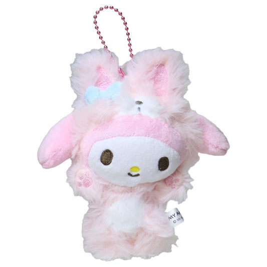 ボールチェーンマスコット マスコット マイメロディ バンザイシリーズ ウサギ サンリオ プレゼント かわいい ミニぬいぐるみ