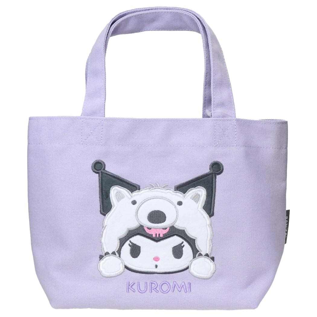 帆布ミニトート ランチバッグ クロミ バンザイシリーズ アリクイ サンリオ お弁当かばん メール便可