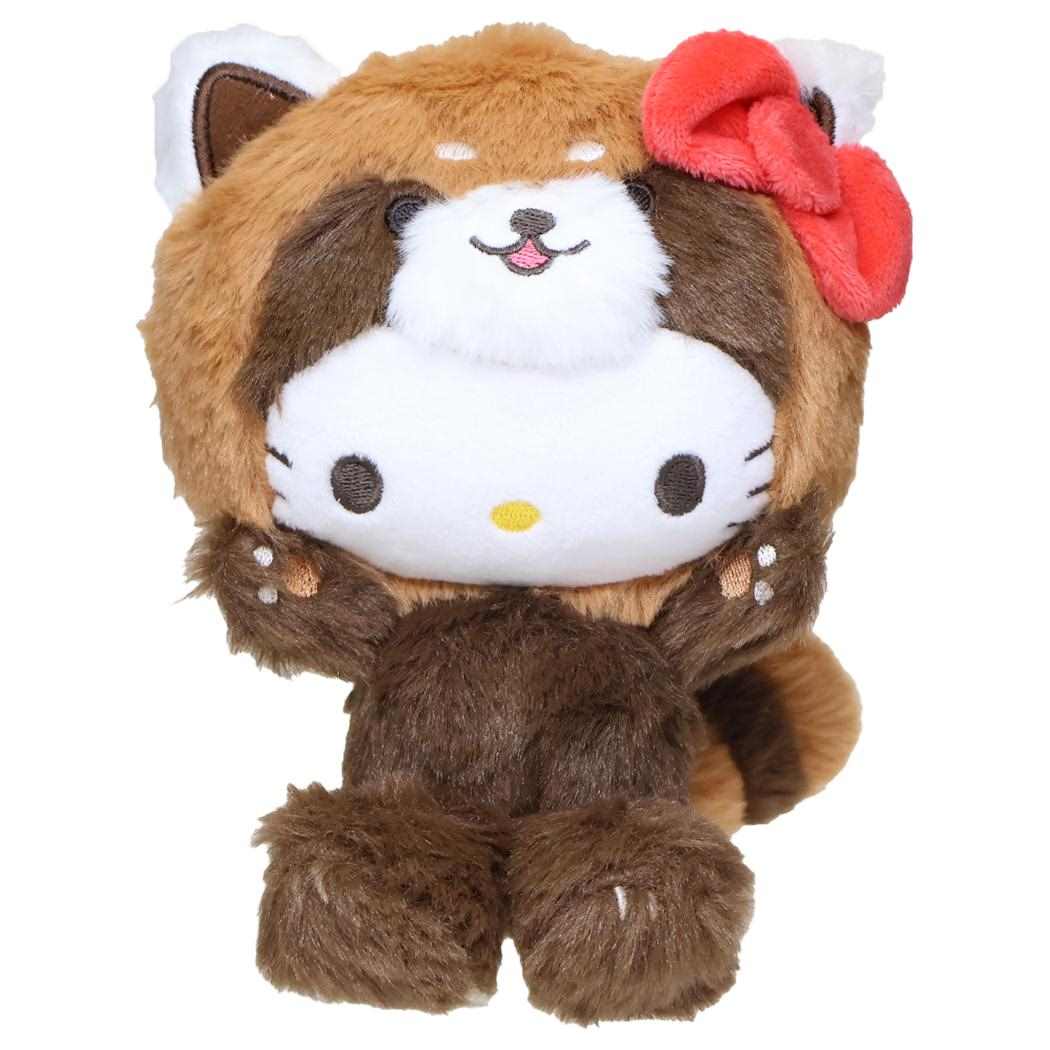 プラッシュドール ぬいぐるみ ハローキティ バンザイシリーズ レッサーパンダ サンリオ プレゼント