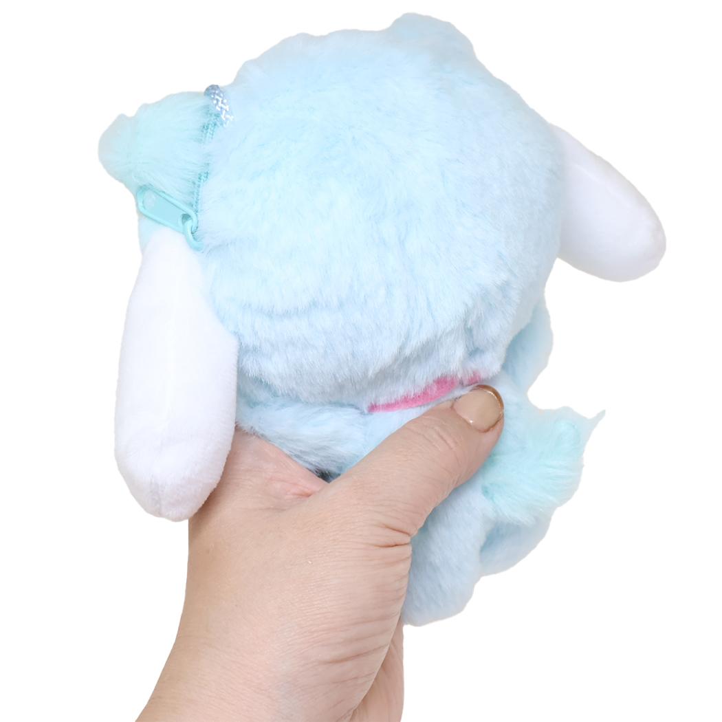 ぬいぐるみネックポーチ ポシェット シナモロール バンザイシリーズ ネコ サンリオ プレゼント