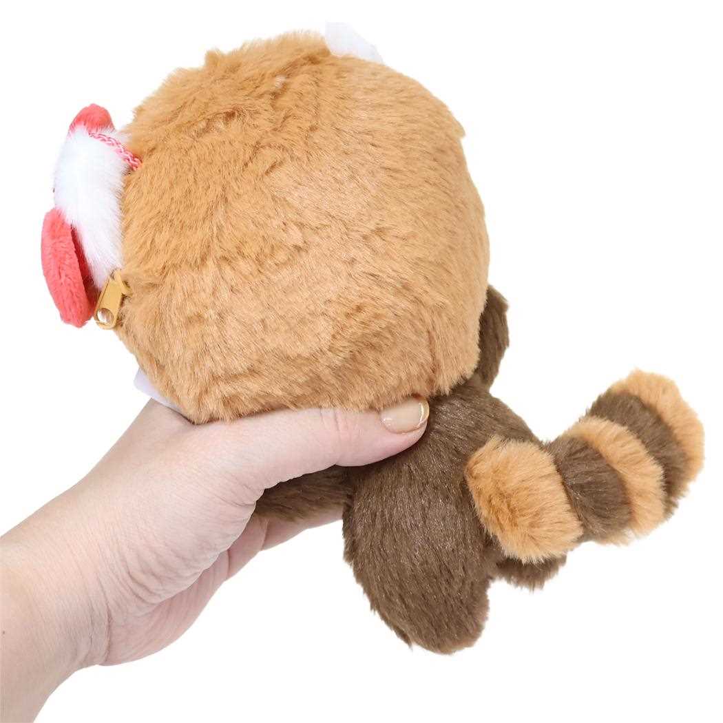 ぬいぐるみネックポーチ ポシェット ハローキティ バンザイシリーズ レッサーパンダ サンリオ プレゼント